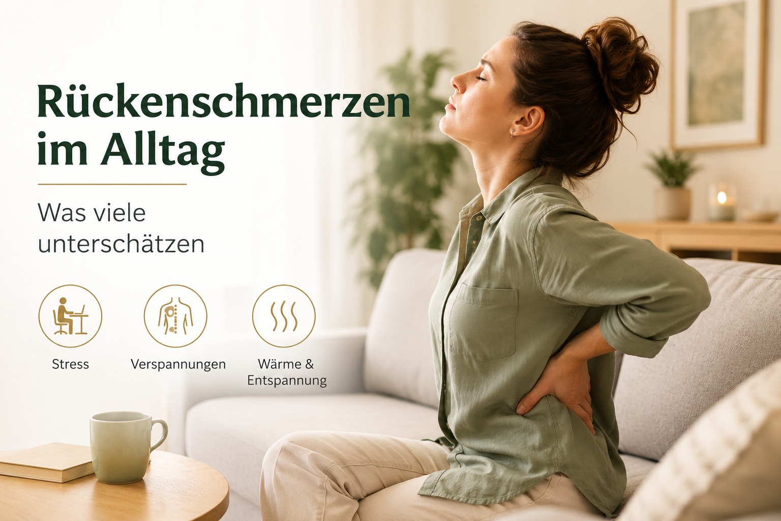 Rückenschmerzen im Alltag: Was viele Menschen unterschätzen