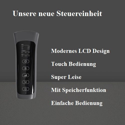 Die neue Steuereinheit des LYMPHOMAT Pro mit LCD Display