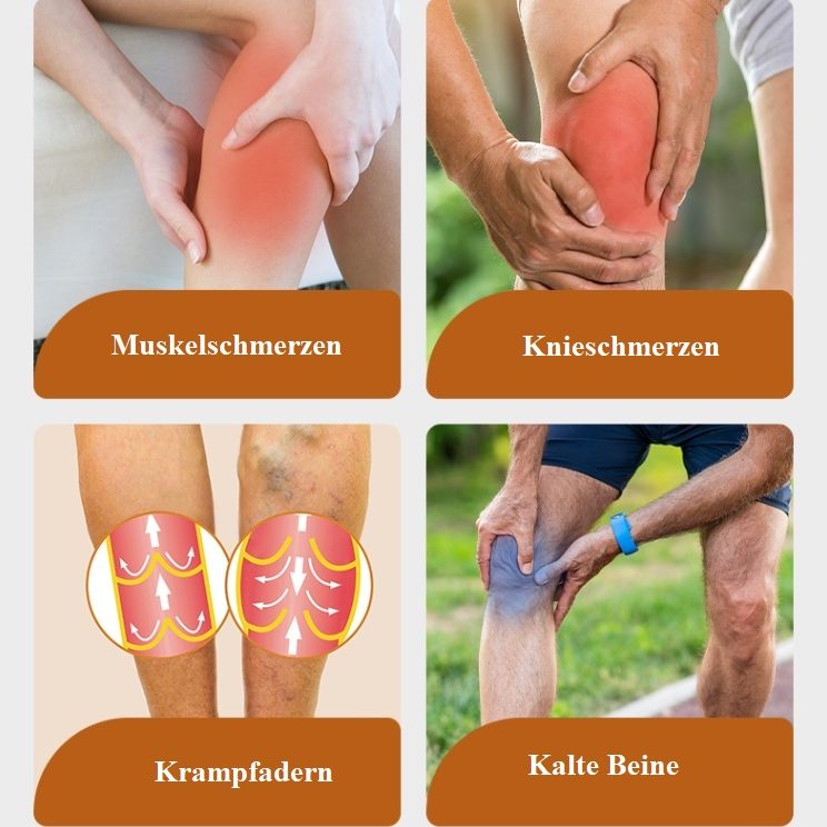 Lymphomat Pro+ zur Lymphdrainage bei schweren und geschwollenen Beinen mit Luftdruckmassage, Vibration und Wärmetherapie